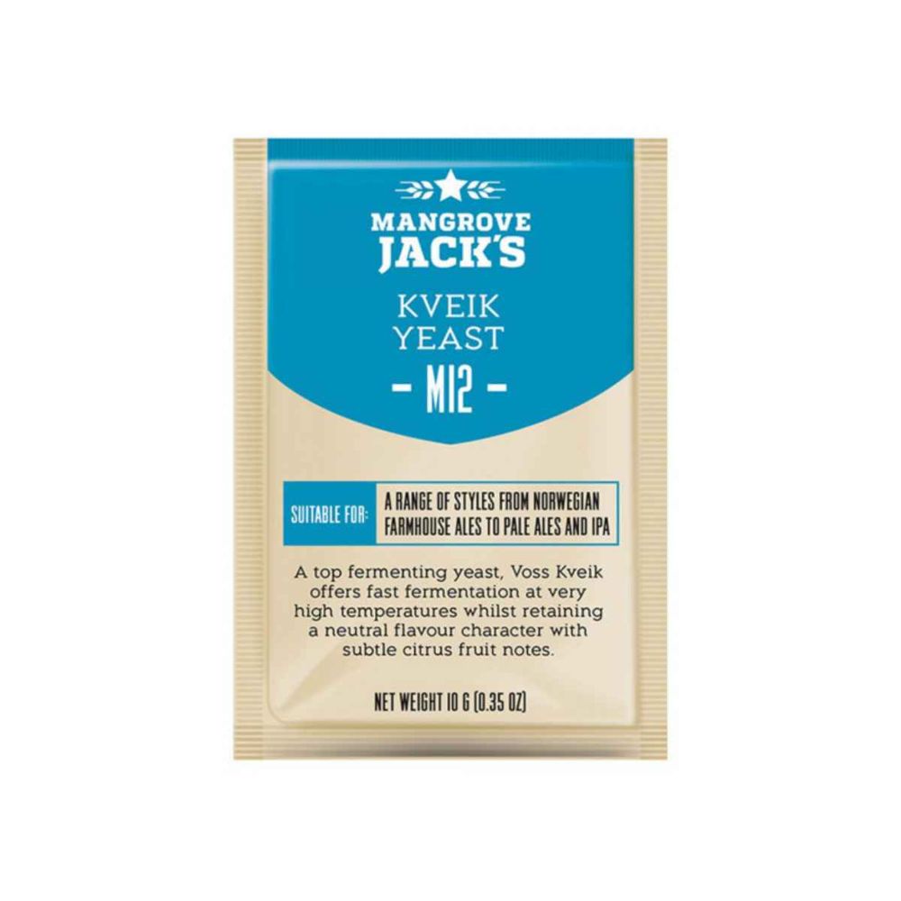 Kveik Hefe M12 10 g Trockenhefe - Mangrove Jack's Kveik Hefe M12 10 g Trockenhefe - Mangrove Jack's