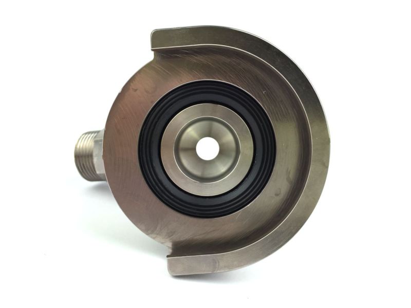 Flach Zapfkopf für Serienschaltung mit 2x 5/8" Flach Zapfkopf für Serienschaltung mit 2x 5/8"