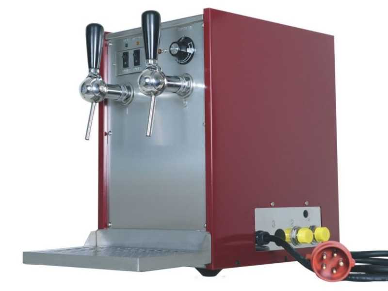 Mulled wine dispenser 2ltg. with electric pumps 9kw