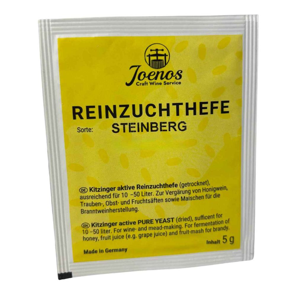 Weinhefe Steinberg Universal 5g – für Apfelwein & Weißwein Weinhefe Steinberg Universal 5g – für Apfelwein & Weißwein