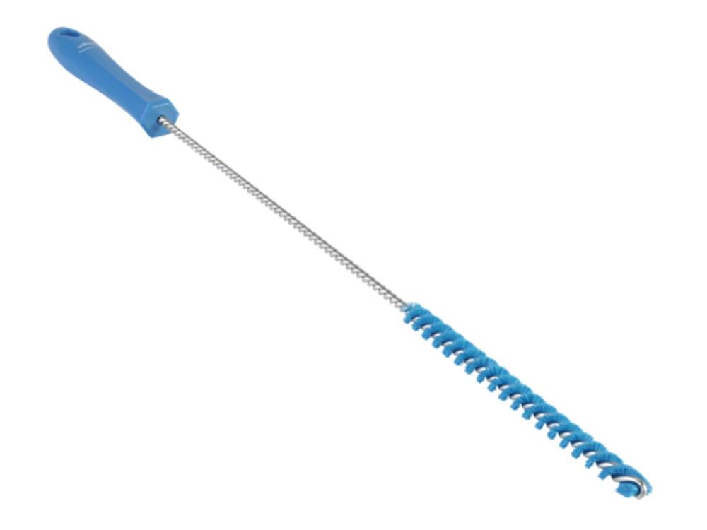 Vikan pipe brush with handle, Ø10 mm, 480 mm, hard, blue