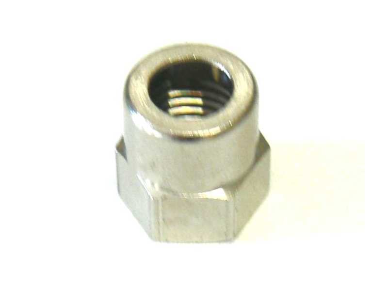 Mutter 7/16" UNF für Nippel 3 - 6mm (Pepsi)