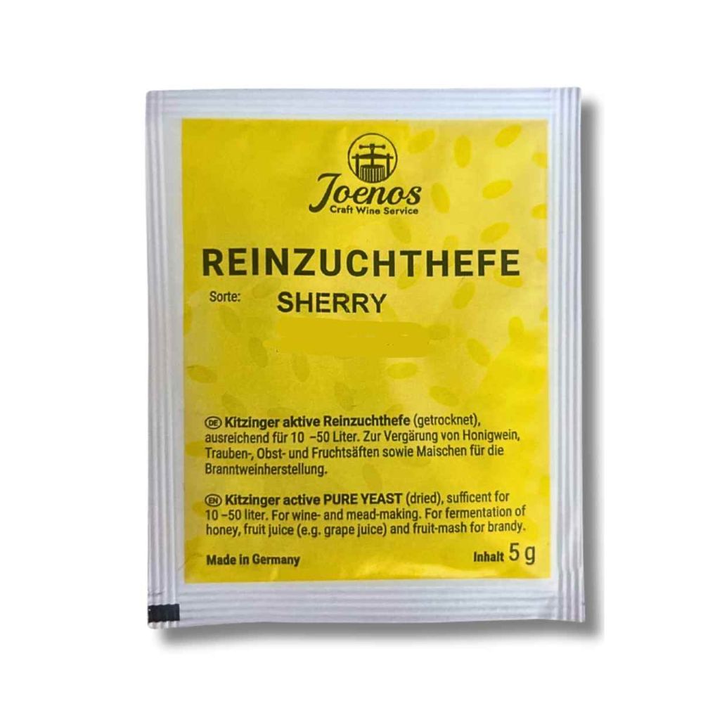 Kitzinger Weinhefe trocken Sherry trocken 5g Kitzinger Weinhefe trocken Sherry trocken 5g
