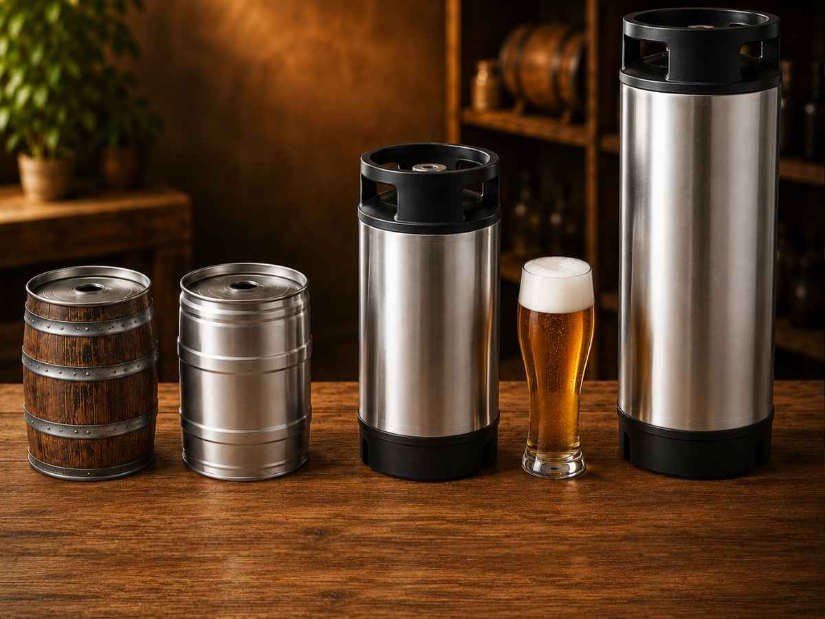 NC Kegs und Bierfässer für Lagerung, Karbonisierung und Ausschank von Bier