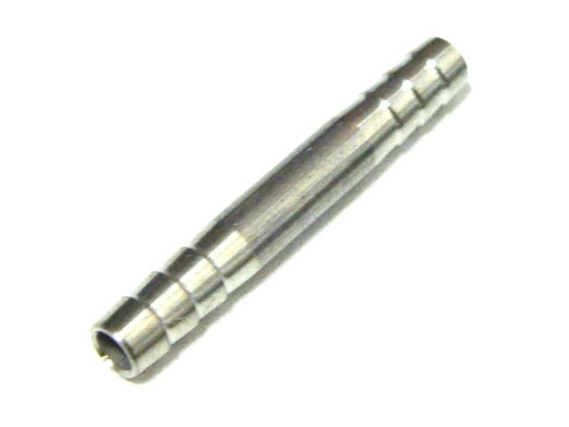 Doppel Bierschlauchtülle aus CNS 4mm Doppel Bierschlauchtülle aus CNS 4mm