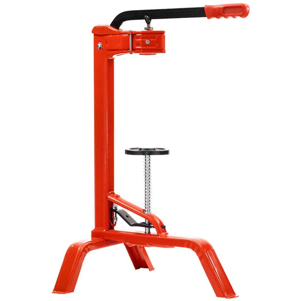 Standkorkmaschine mit 4 Backen und automatischer Höhenregulierung Standkorkmaschine mit 4 Backen und automatischer Höhenregulierung