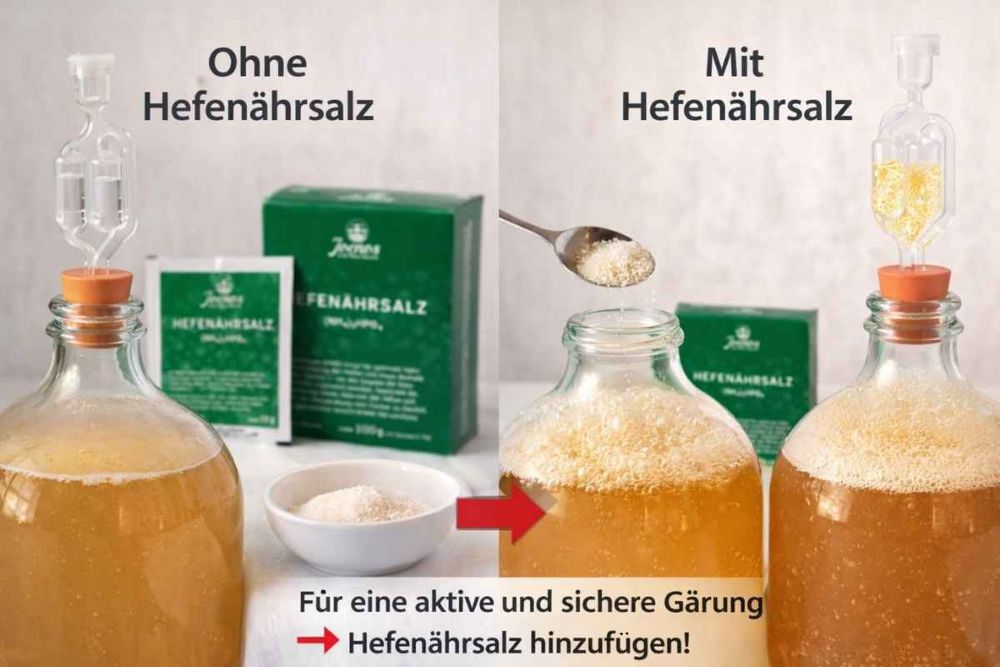 Hefenährsalz 10x10g – für sichere Gärung bei Wein & Most Hefenährsalz 10x10g – für sichere Gärung bei Wein & Most