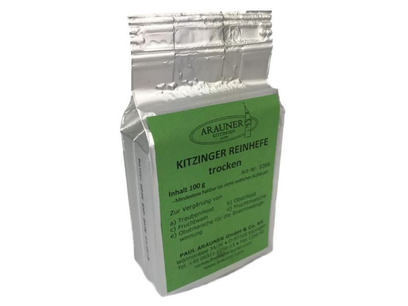 Joenos Kitzinger Reinzuchthefe trocken 100g Joenos Kitzinger Reinzuchthefe trocken 100g