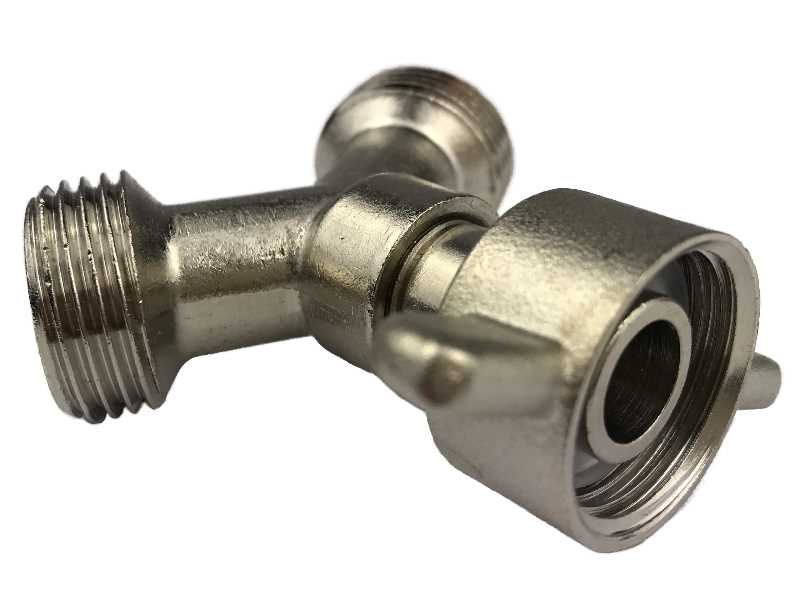 Y Stück für die Bierleitungsreinigung Y Stück für die Bierleitungsreinigung