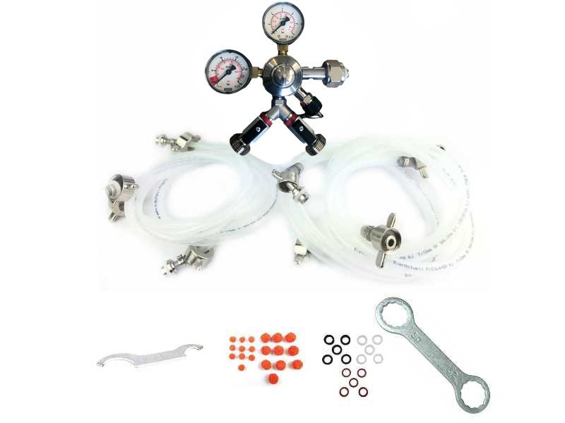 Zapfanlagen-Set Duo Basic – 2-leitig ohne Zapfköpfe & CO₂-Flasche Zapfanlagen-Set Duo Basic – 2-leitig ohne Zapfköpfe & CO₂-Flasche