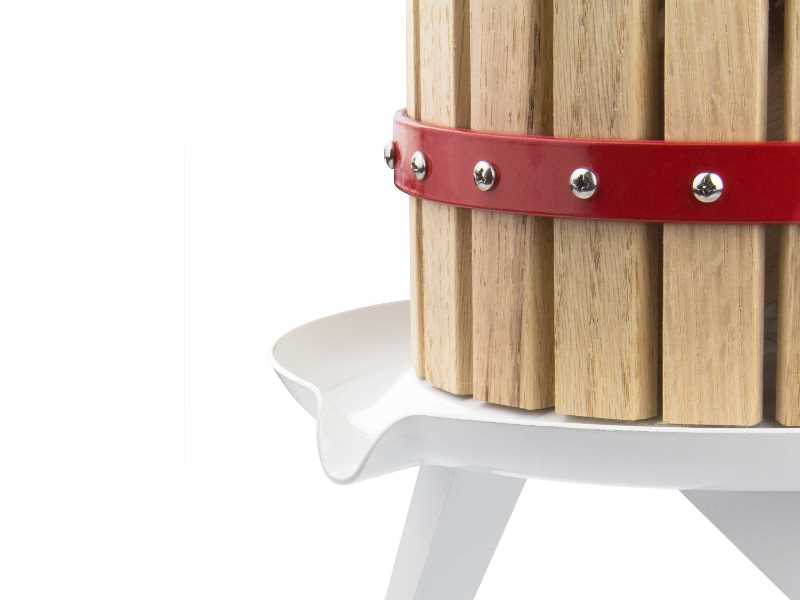 Obstpresse mit Korb aus Holz 12 l Obstpresse mit Korb aus Holz 12 l