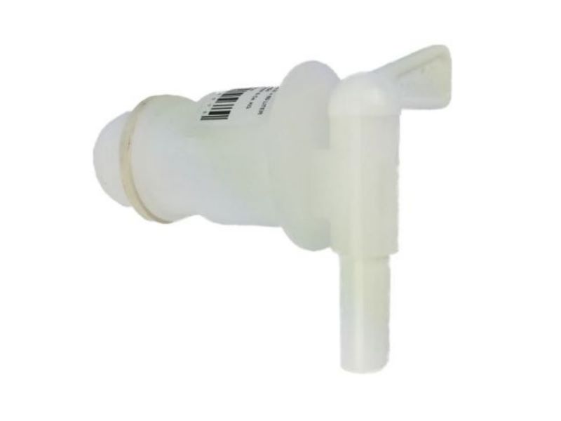 Ablasshahn für Gärfass mit grünem Deckel Ablasshahn für Gärfass mit grünem Deckel