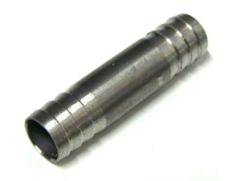 Doppel Bierschlauchtülle aus CNS 10mm Doppel Bierschlauchtülle aus CNS 10mm