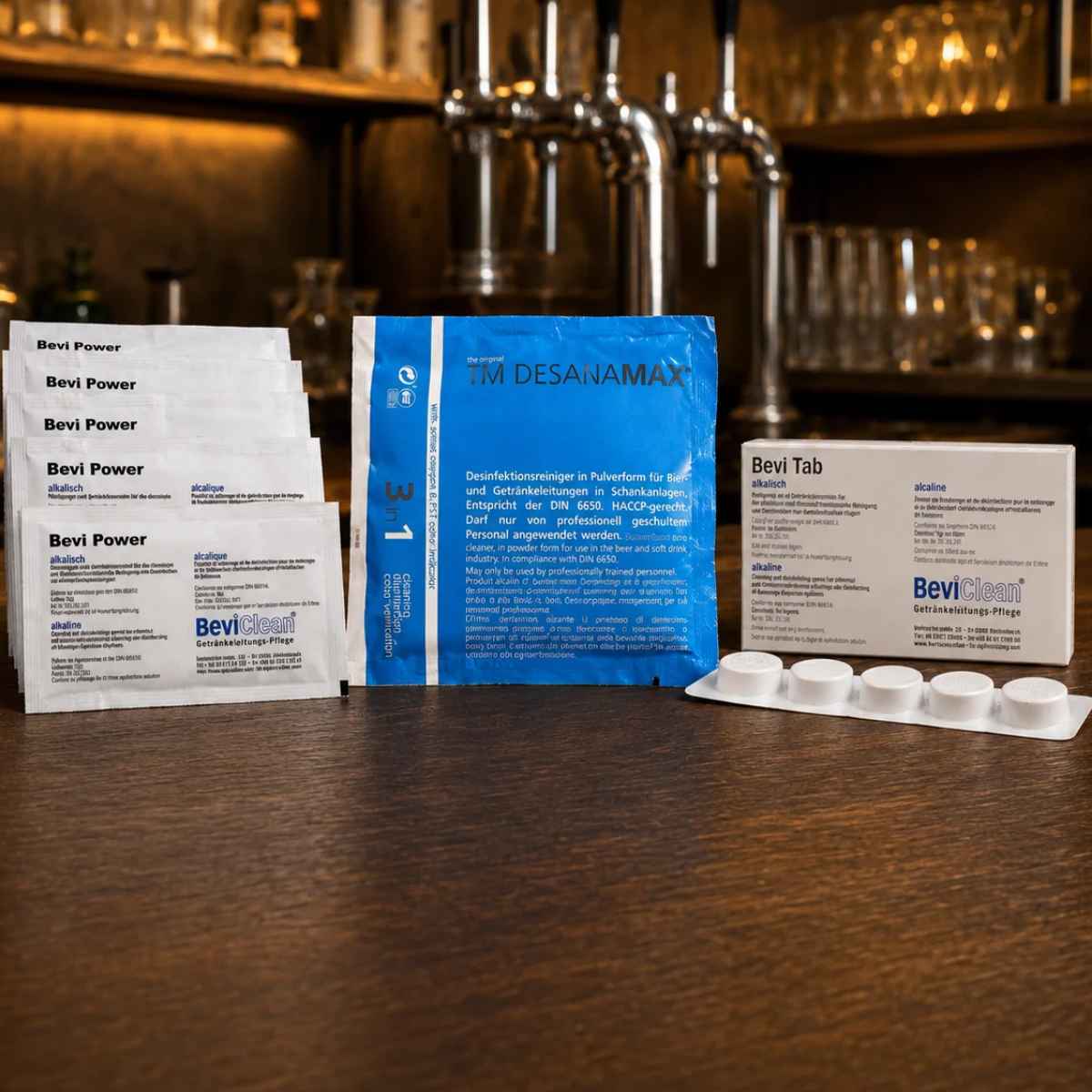 Reinigungsmittel für die hygienische Reinigung von Bierleitungen und Zapfanlagen