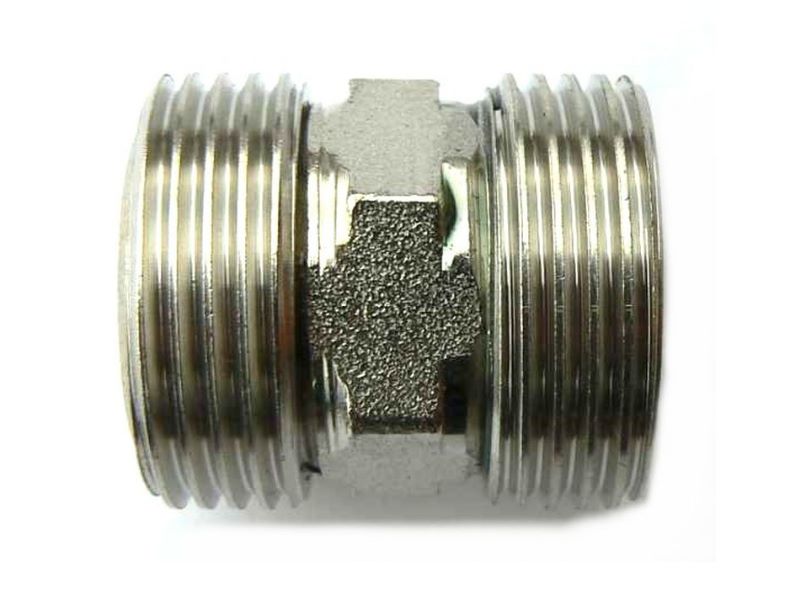 Doppelnippel Adapter 2x 3/4" AG Co2 Kohlensäure Zapfanlage Doppelnippel Adapter 2x 3/4" AG Co2 Kohlensäure Zapfanlage