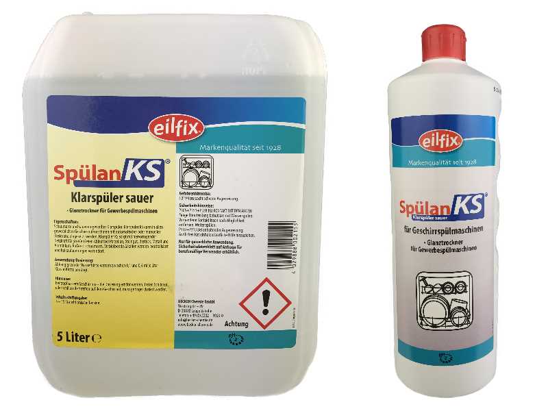 Spülan KS Klarspüler in 1, 5 oder 10 Liter Spülan KS Klarspüler in 1, 5 oder 10 Liter