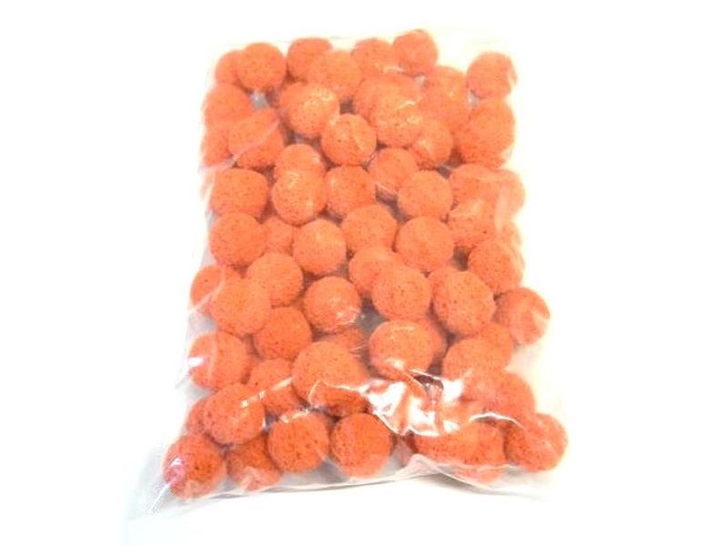 100 sponge balls for 10mm pipes = 15mm