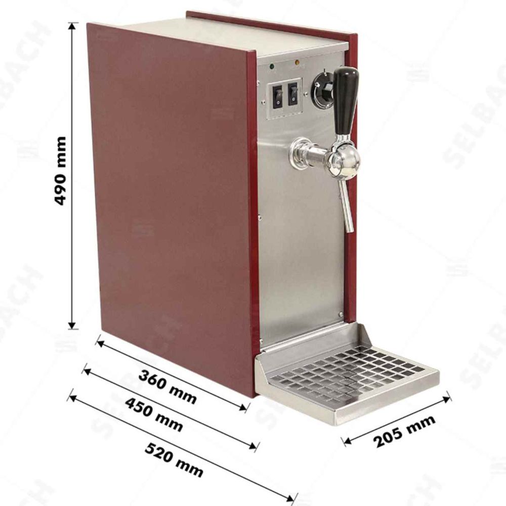 Selbach Glühweinzapfanlage OTHG MONO/30 EP – 1 Leitung, 3 kW, Komplettpaket