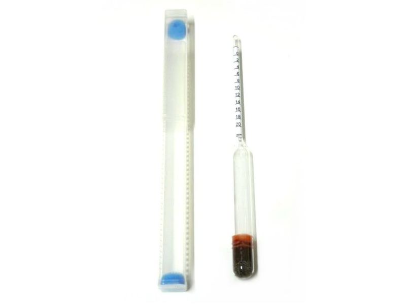 Bierspindel Würzespindel 0-20 Gew.% Bierspindel Würzespindel 0-20 Gew.%