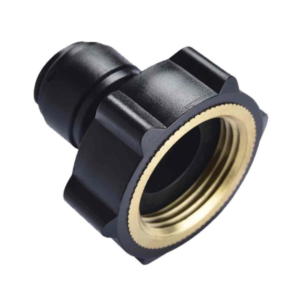 Aufschraubverbinder 3/4" auf 8mm Steckdorn FluidFit Aufschraubverbinder 3/4" auf 8mm Steckdorn FluidFit