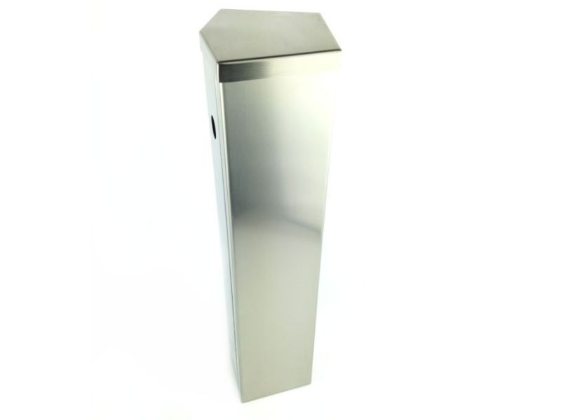 Square stainless steel dispensing column 2 conductive