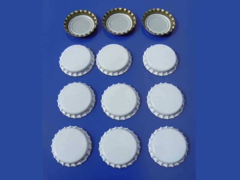 Kronkorken Weiss 26mm Kronkorken Weiss 26mm