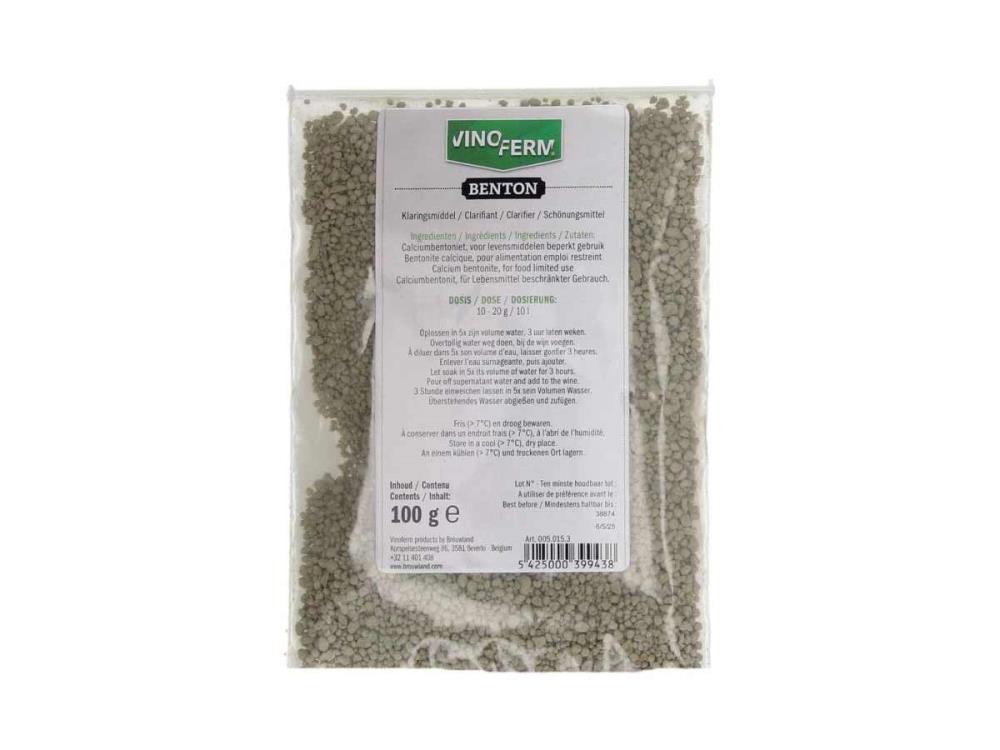 Clarifying agent bentonite VINOFERM 100g