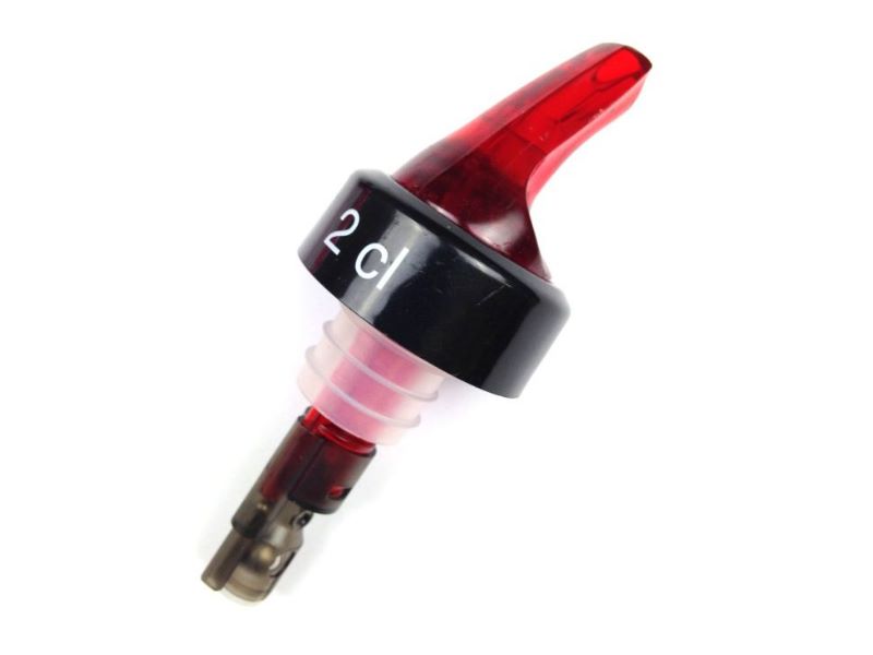 Dosierer Compact 2cl 0,7 - 1,5 Liter Flasche dunkelrot
