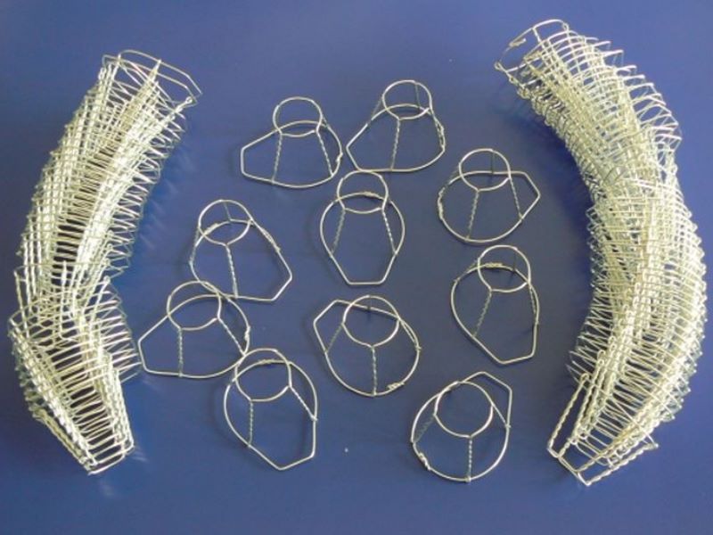 100 wire baskets Basket for champagne corks Champagne corks