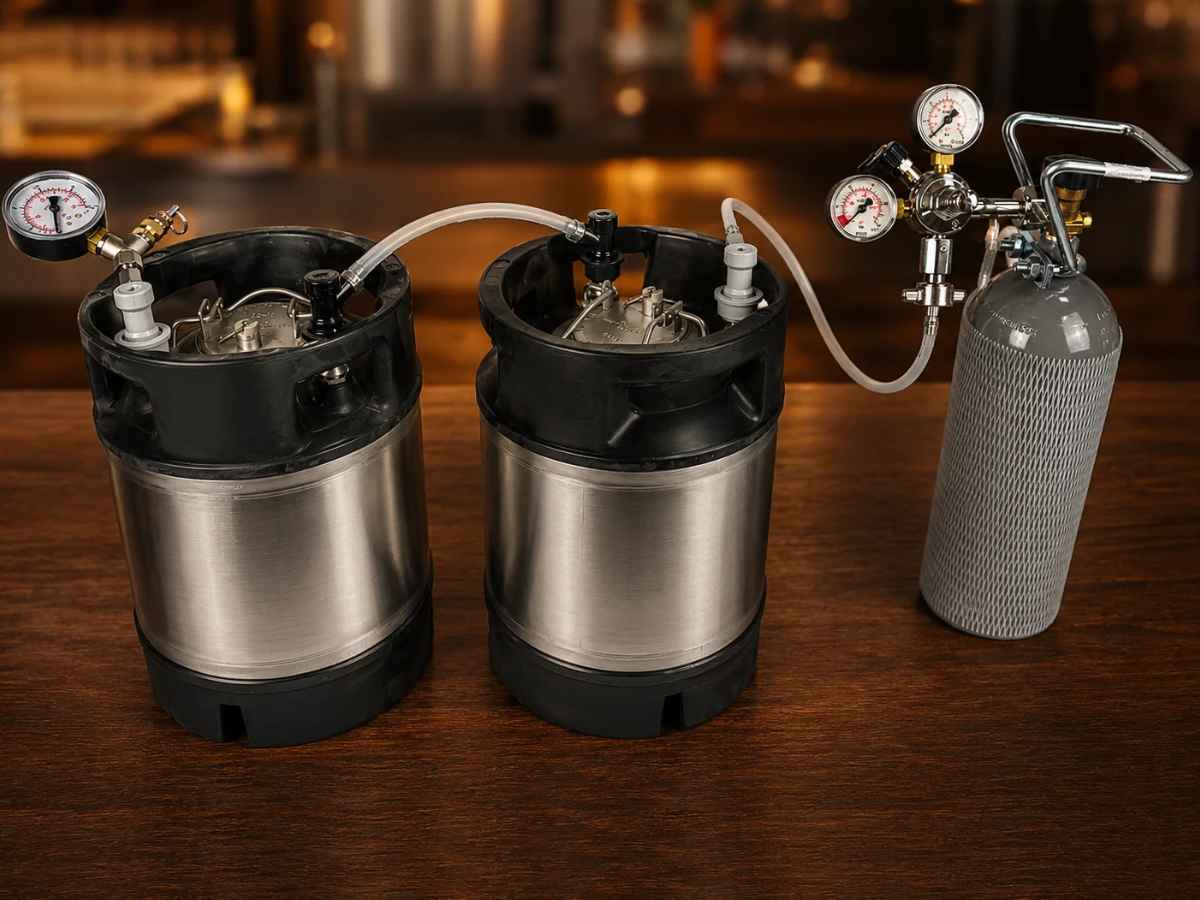 NC Kegs zum Karbonisieren und Umspunden mit Spundventil