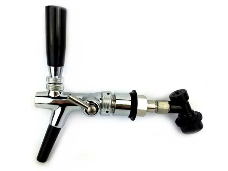 Compensator tap with NC Pepsi plug-in coupling