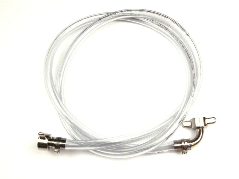 Bierschlauch weich und flexibel komplett 10mm 1,5m für Zapfanlage Bierschlauch weich und flexibel komplett 10mm 1,5m für Zapfanlage