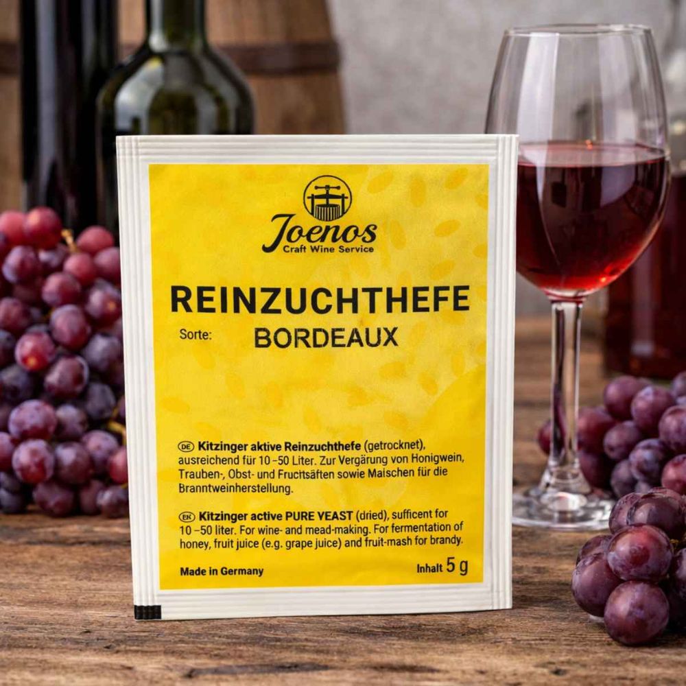 Bordeaux Weinhefe 5g – Rotwein & kräftige Fruchtweine