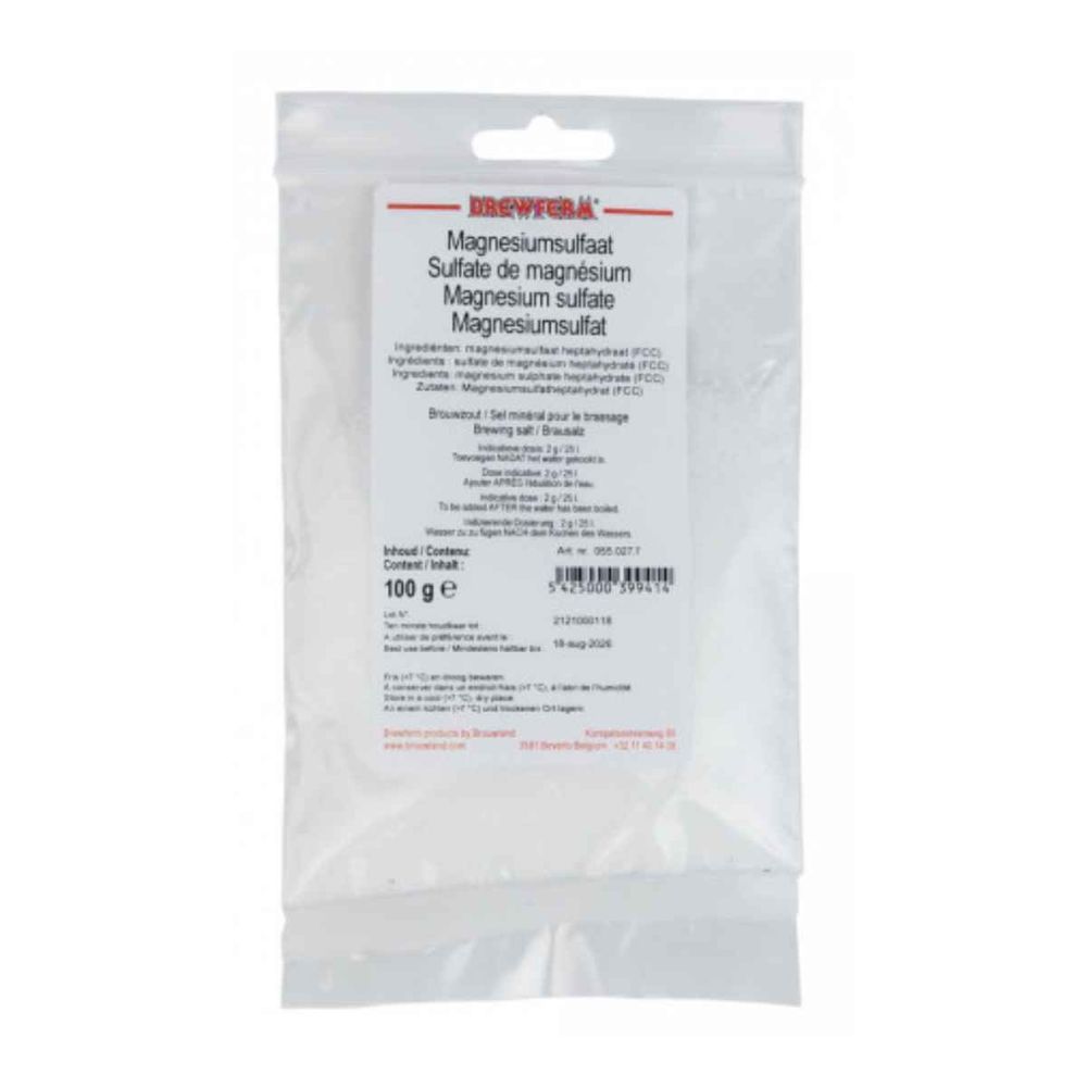 Magnesiumsulfat 100 g Brausalz zur Wasseraufbereitung
