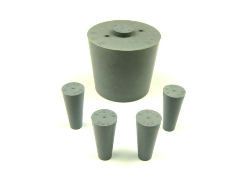 4x rubber stopper 9/5 without hole