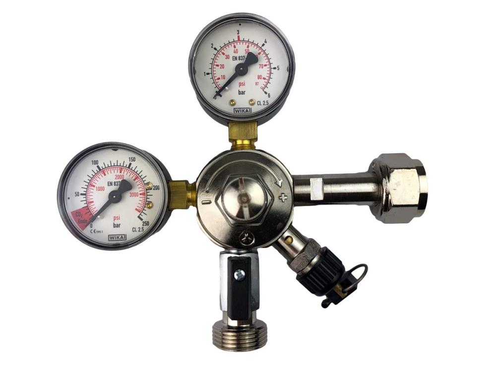 CO2 Hauptdruckminderer OxyTurbo 1 leitig 3bar (Oxy1) CO2 Hauptdruckminderer OxyTurbo 1 leitig 3bar (Oxy1)