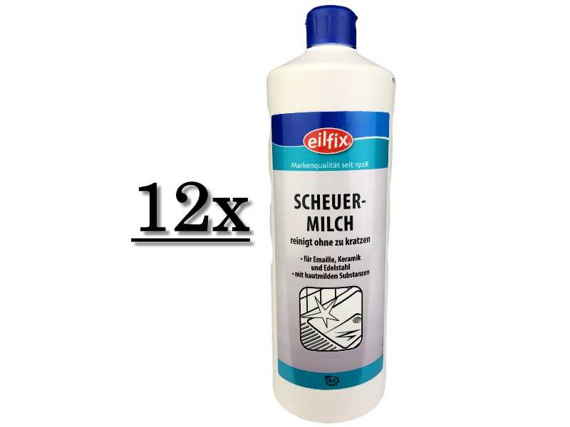 12x Eilfix Scheuermilch 1 Liter 12x Eilfix Scheuermilch 1 Liter
