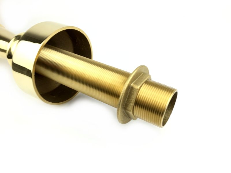 Schanksäule flämische Form 1 leitig in messing Schanksäule flämische Form 1 leitig in messing