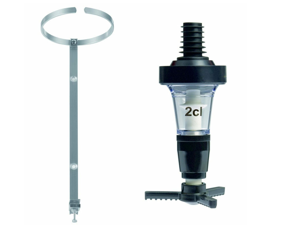 Dosiergerät 2cl + Flaschenhalter 3 Liter Flasche Dosiergerät 2cl + Flaschenhalter 3 Liter Flasche