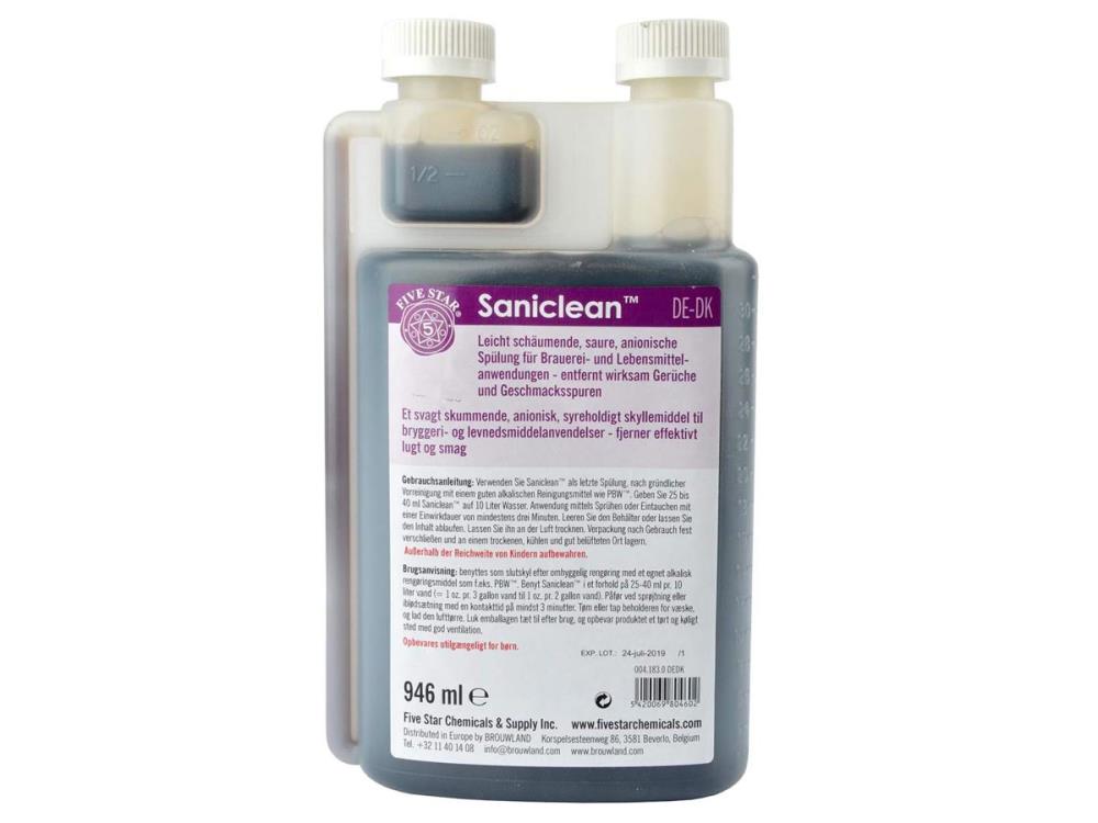 SaniClean Five Star 946 ml