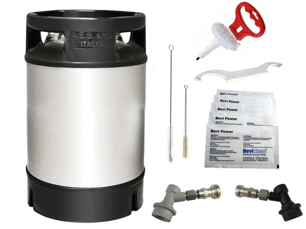 Reinigungsbehälter 9L Edelstahl BILLY mit Zubehör Reinigungsbehälter 9L Edelstahl BILLY mit Zubehör