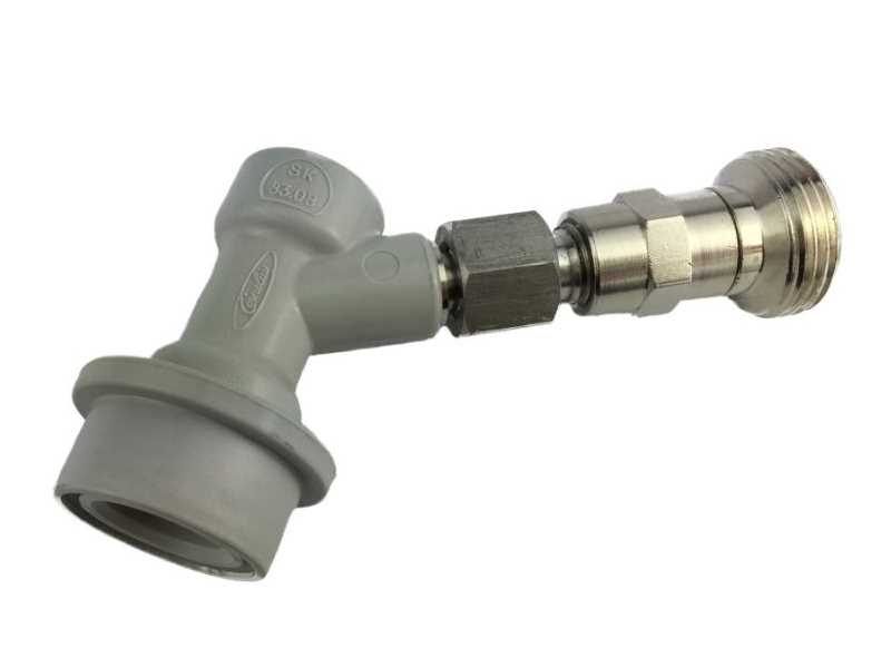 Anschluß Pepsi NC Co2 Out auf 3/4" AG Hobbybrauer (X) Anschluß Pepsi NC Co2 Out auf 3/4" AG Hobbybrauer (X)