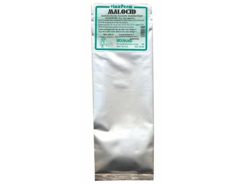 Malocid lactic acid bacteria 25g for 50 l