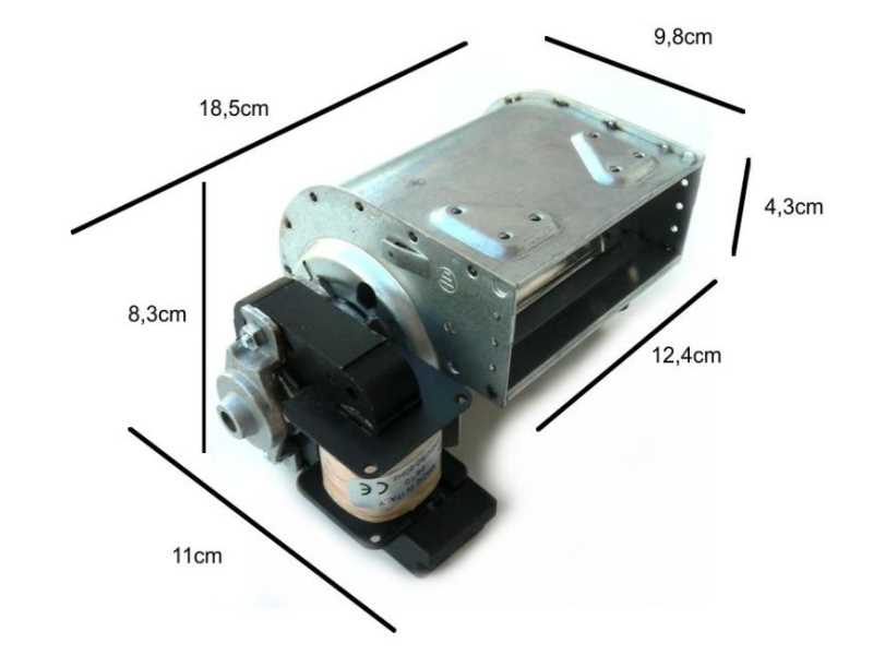 Roller fan Cross-flow fan 120mm roller