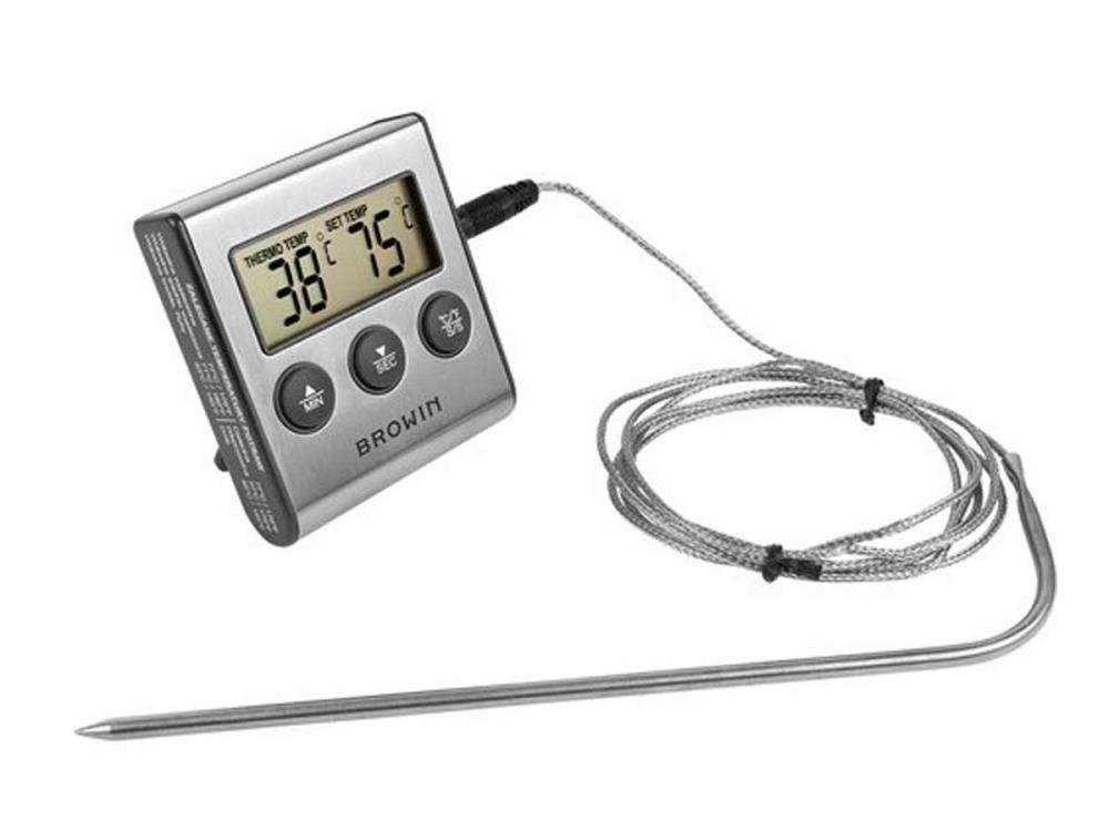 Digital-Thermometer mit Sonde 0°C -250°C, 1,5 m  Gastro Brennecke - Dein  Onlineshop Nr. 1 für Hobbybrauer